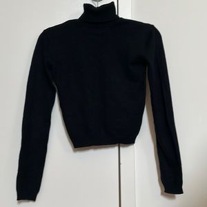 Silk Cashmere Turtleneck